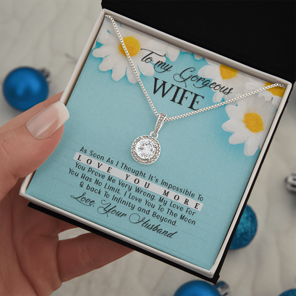 Eternal Hope Necklace:To My Gorgeous Wife