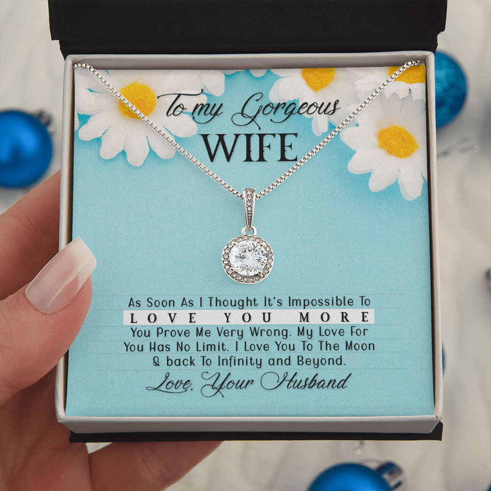 Eternal Hope Necklace:To My Gorgeous Wife