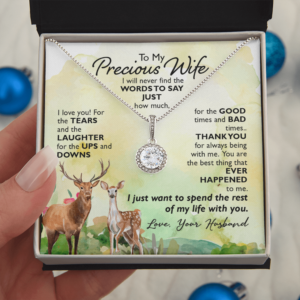 Eternal Hope Necklace: To My Precious Wife