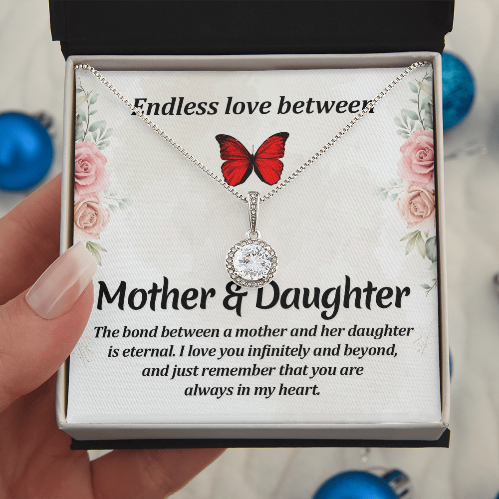Eternal Hope Necklace:Endless Love -Mother and Daughter