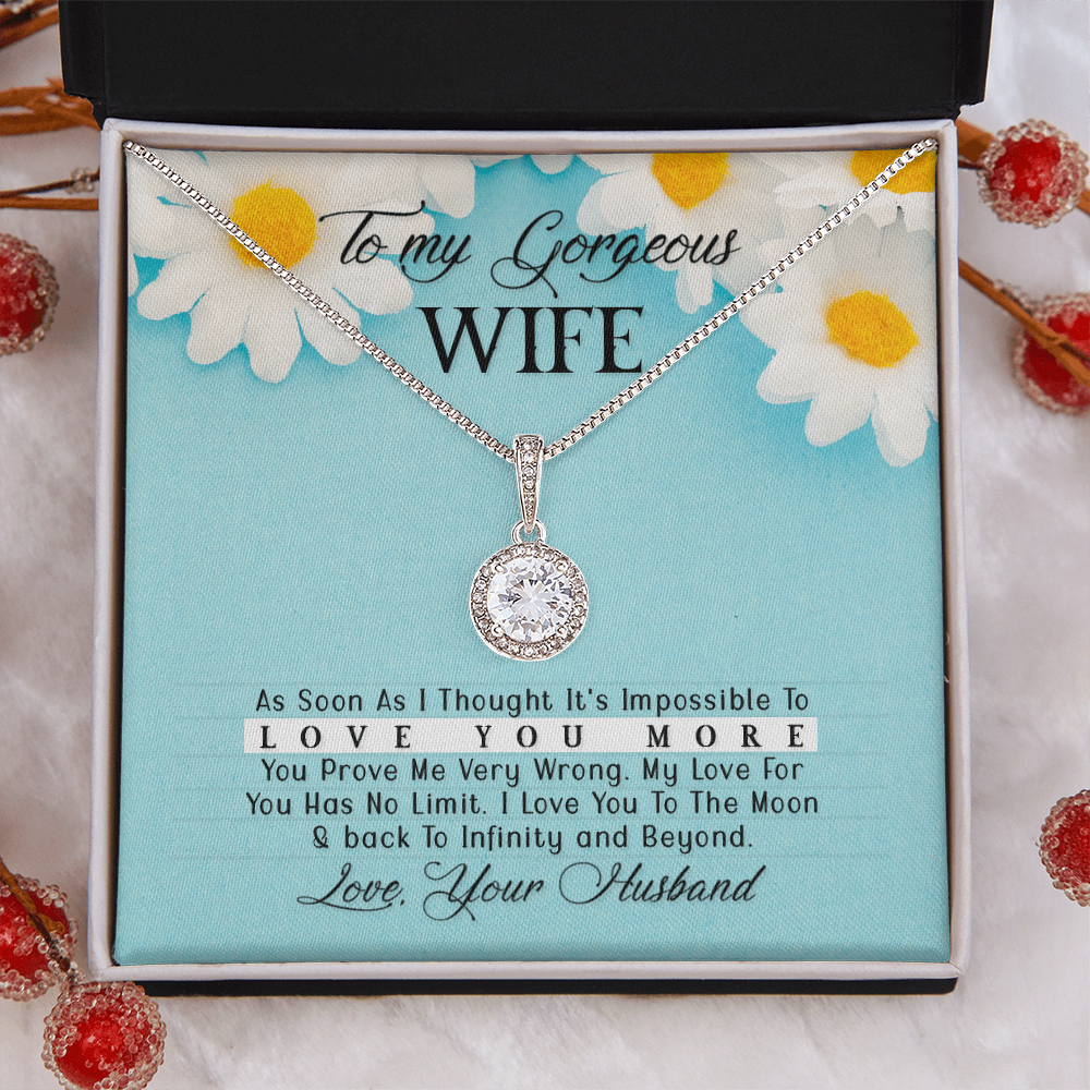 Eternal Hope Necklace:To My Gorgeous Wife