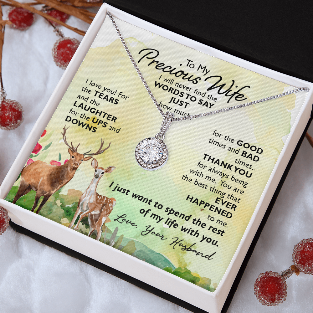 Eternal Hope Necklace: To My Precious Wife