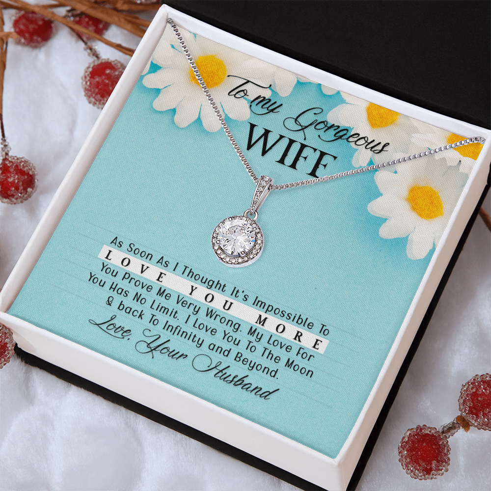 Eternal Hope Necklace:To My Gorgeous Wife