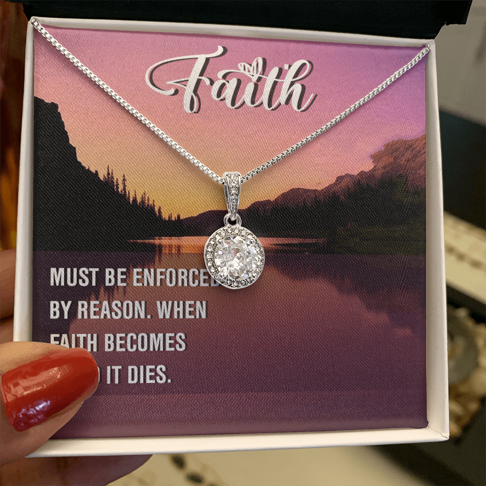 Eternal Hope Necklace: Faith Must Be Enforced