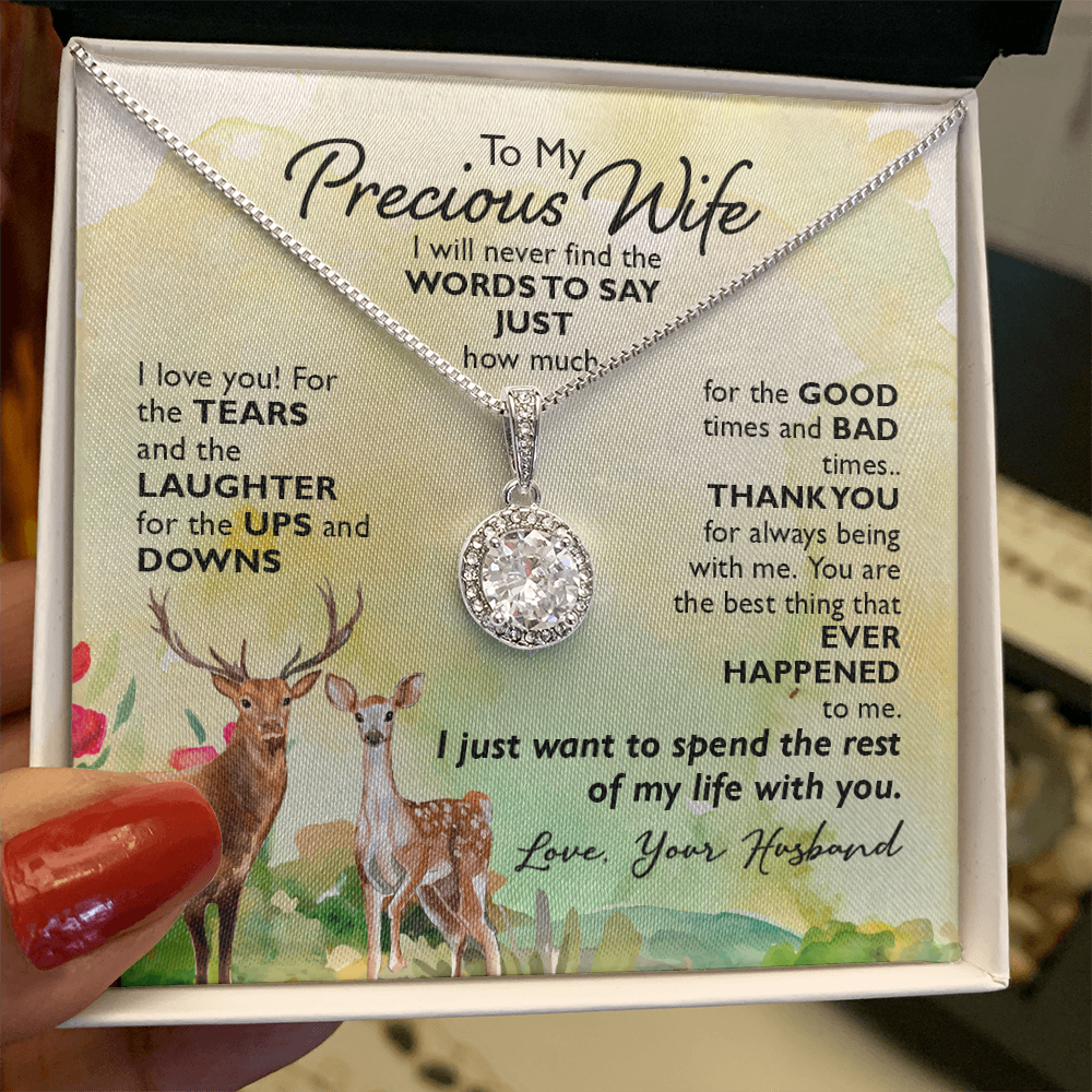 Eternal Hope Necklace: To My Precious Wife