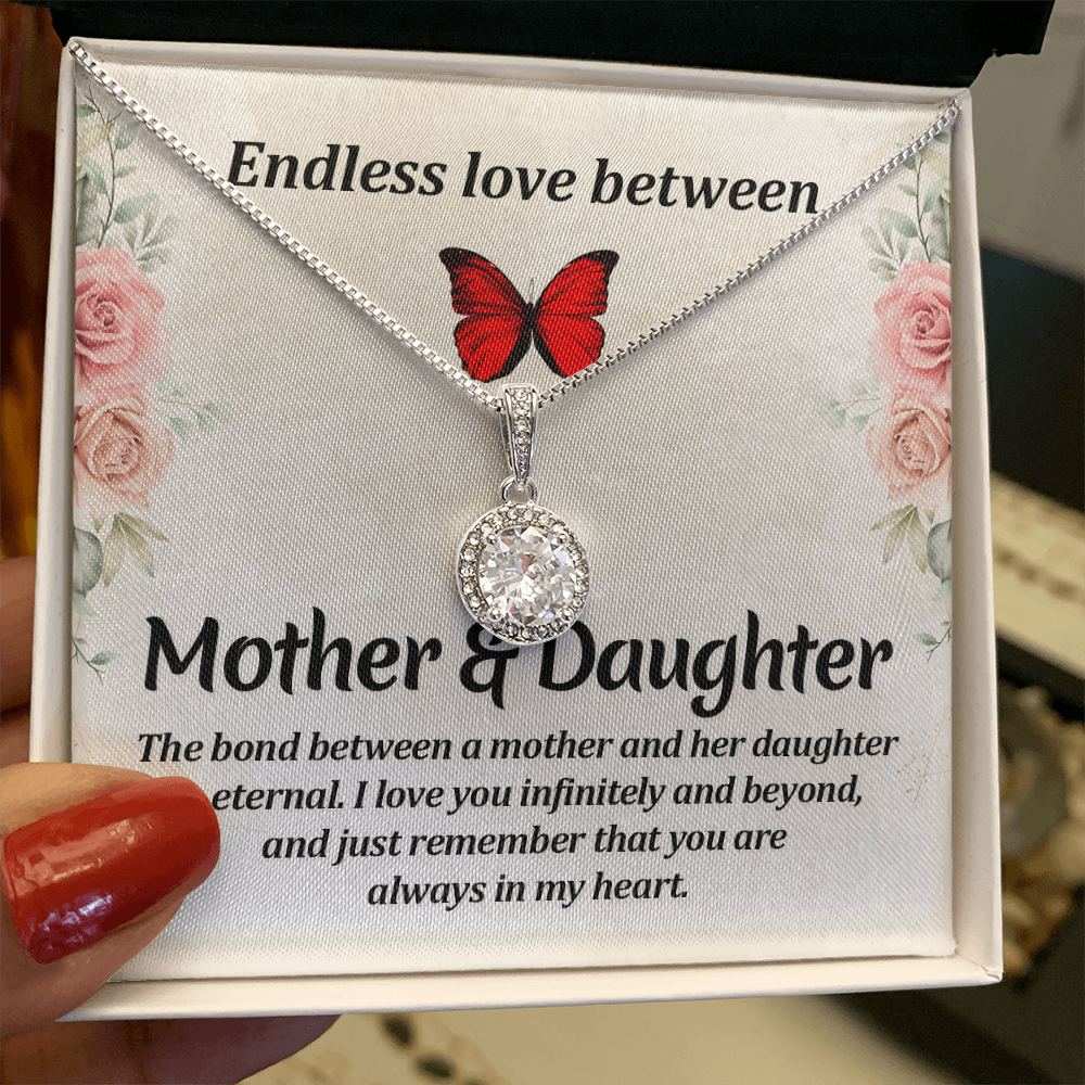 Eternal Hope Necklace:Endless Love -Mother and Daughter