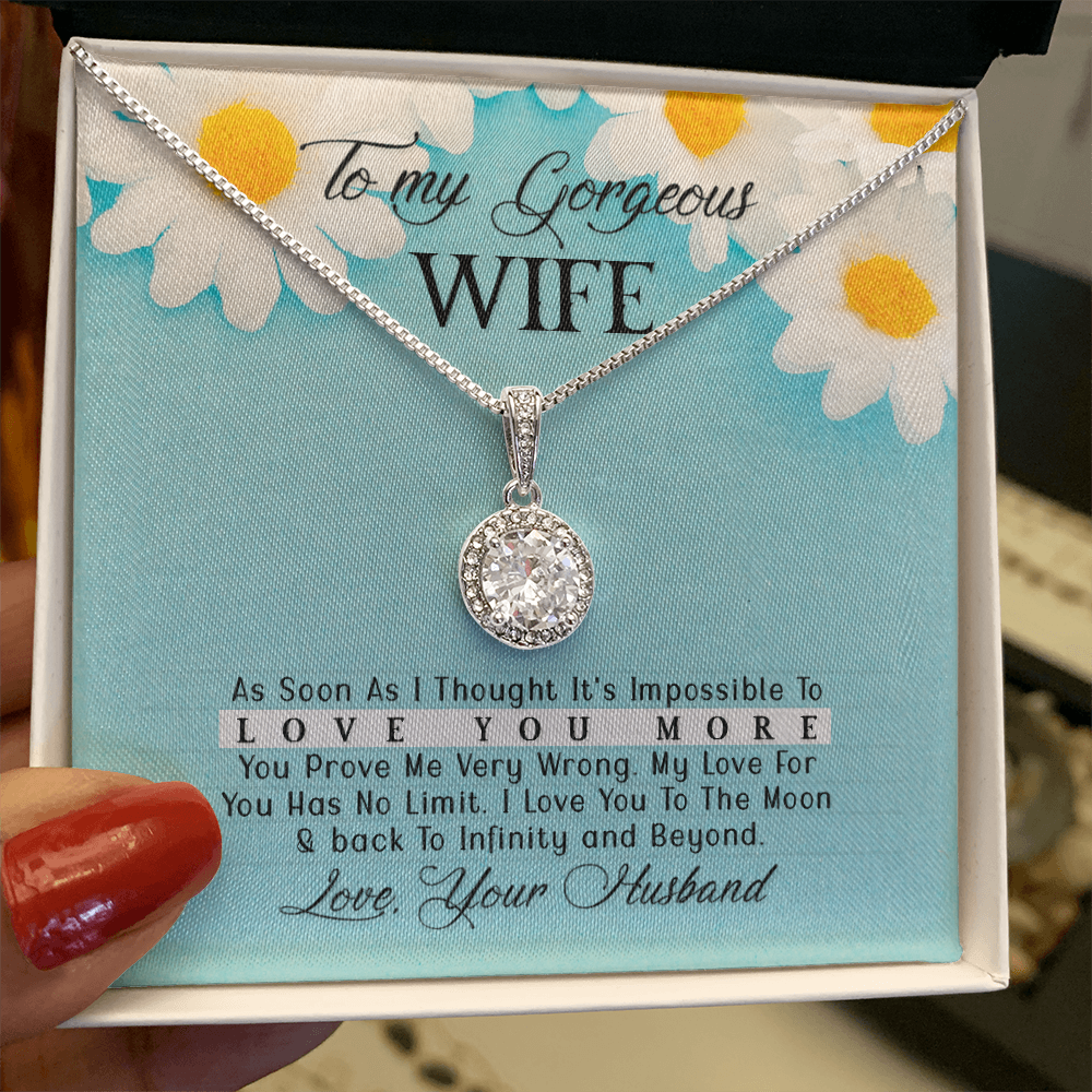 Eternal Hope Necklace:To My Gorgeous Wife