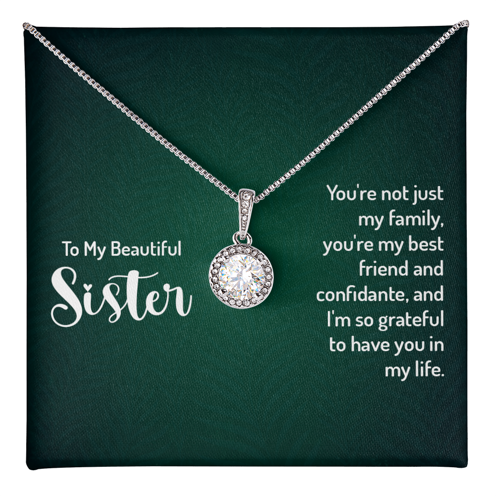 Eternal Hope Necklace :To My Beautiful Sister