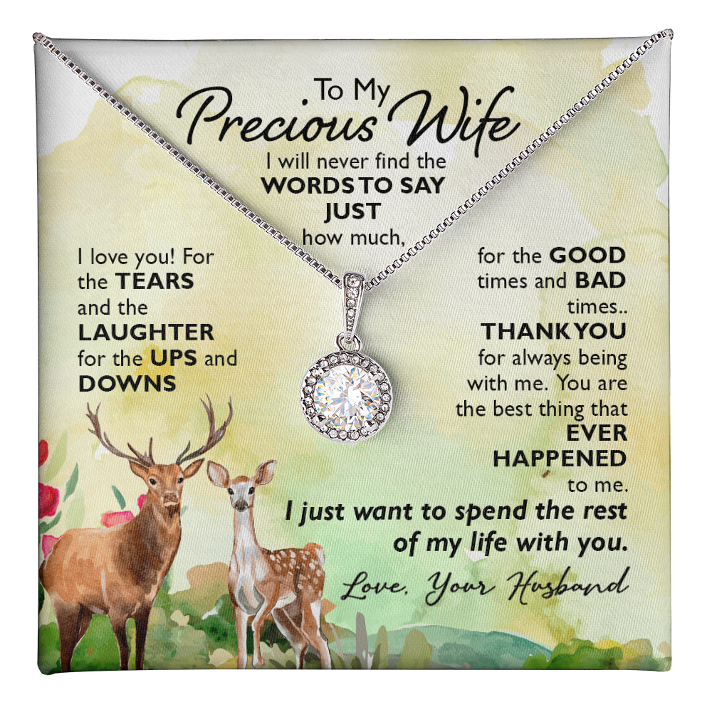 Eternal Hope Necklace: To My Precious Wife