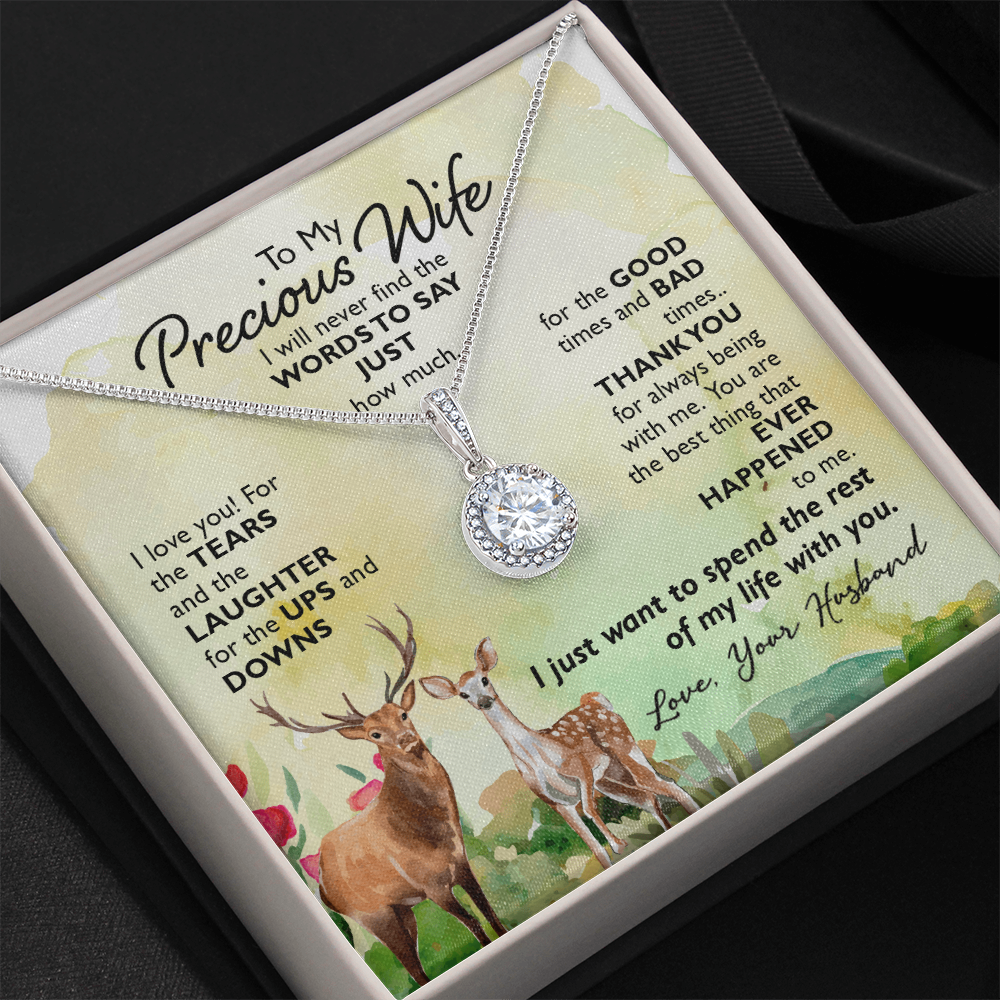 Eternal Hope Necklace: To My Precious Wife