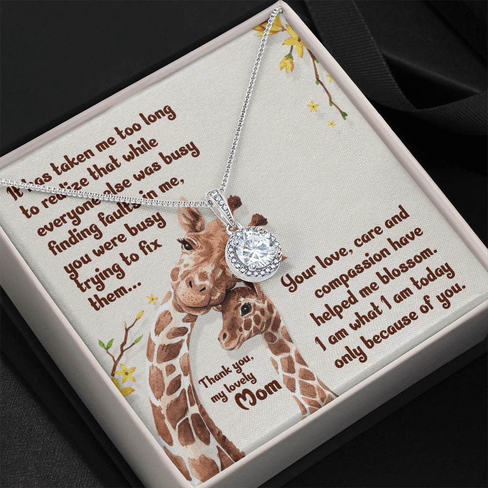 Eternal Hope Necklace: Mom : Thank You