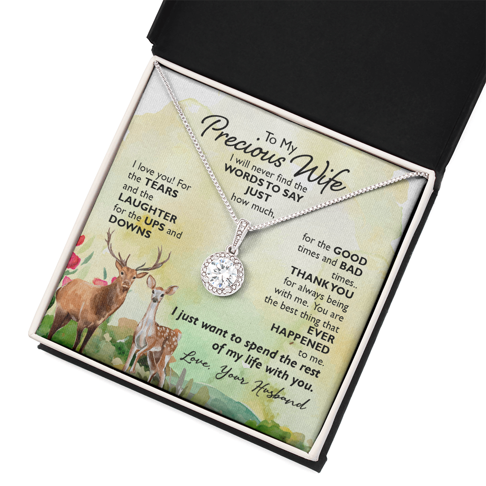 Eternal Hope Necklace: To My Precious Wife