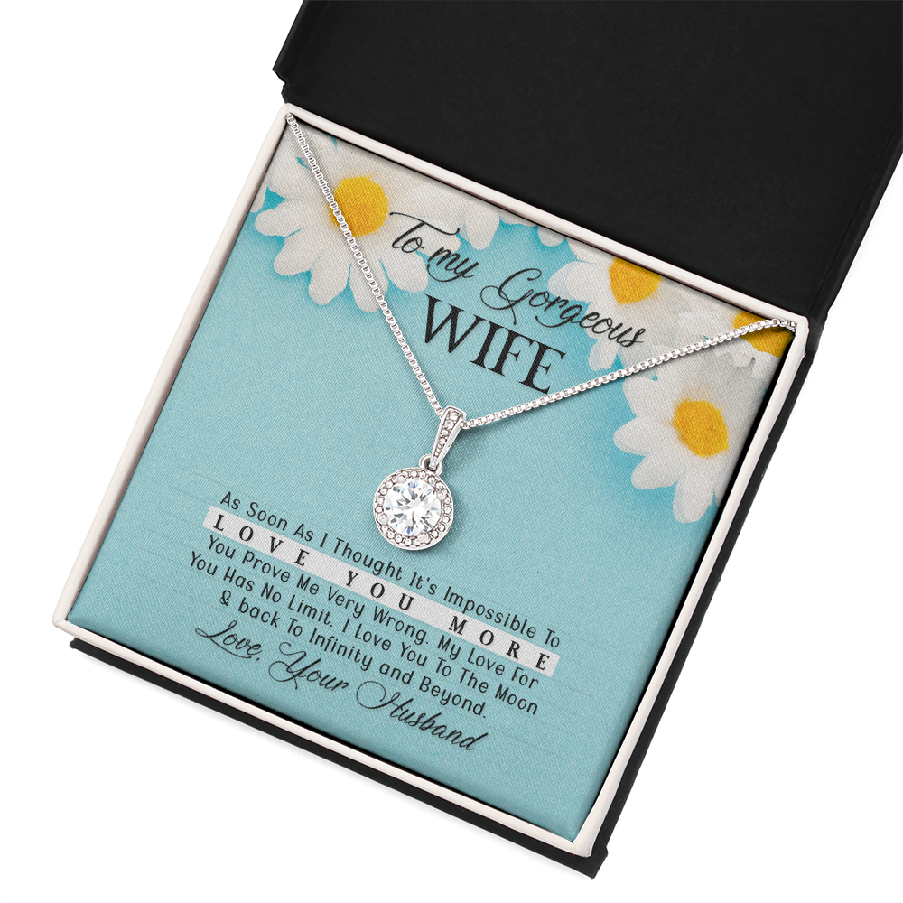 Eternal Hope Necklace:To My Gorgeous Wife