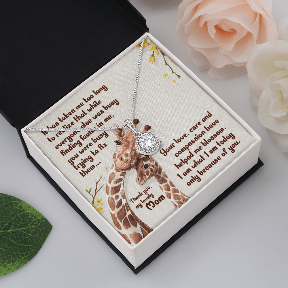Eternal Hope Necklace: Mom : Thank You