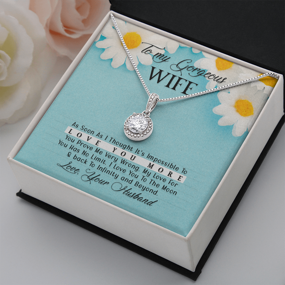 Eternal Hope Necklace:To My Gorgeous Wife