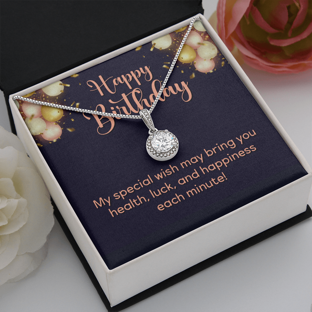 Eternal Hope Necklace: Happy Birthday Balloons