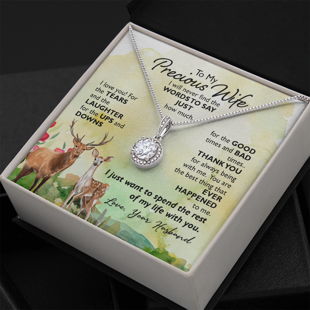 Eternal Hope Necklace: To My Precious Wife