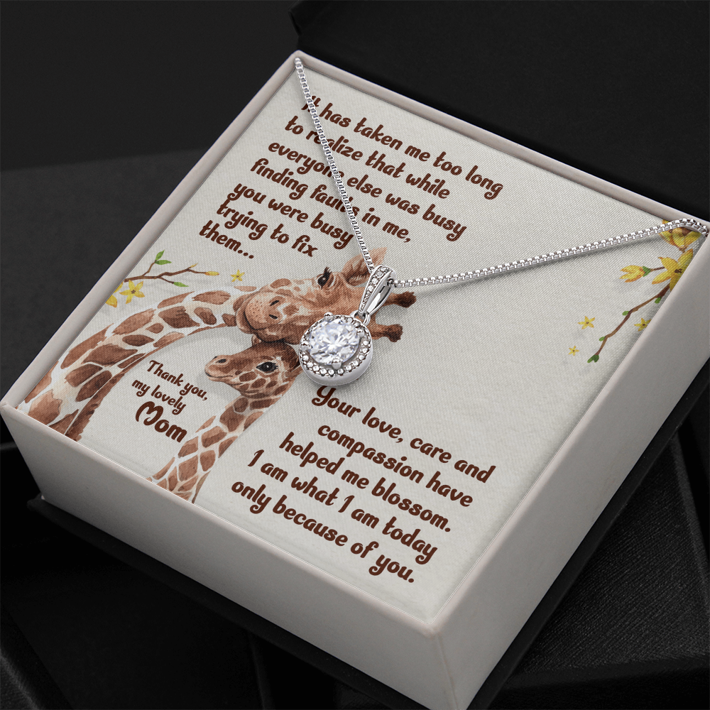 Eternal Hope Necklace: Mom : Thank You