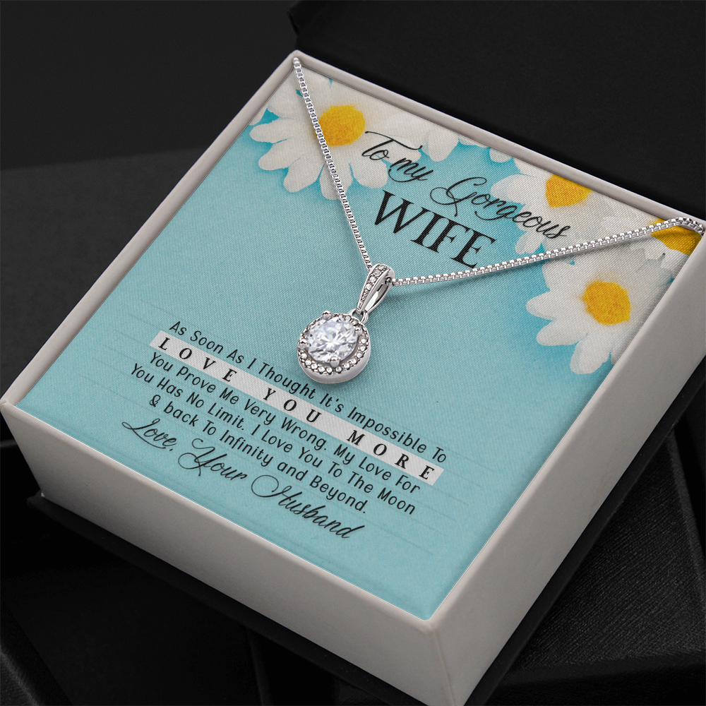 Eternal Hope Necklace:To My Gorgeous Wife