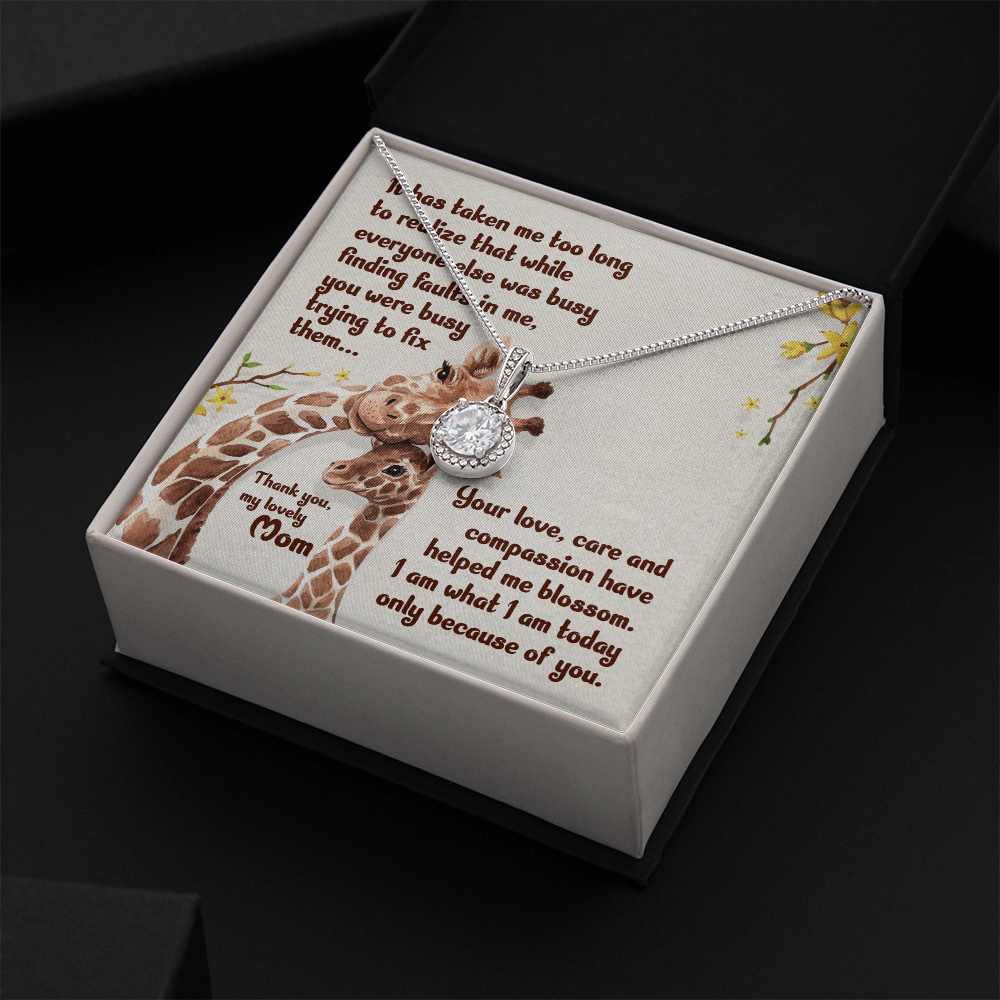 Eternal Hope Necklace: Mom : Thank You
