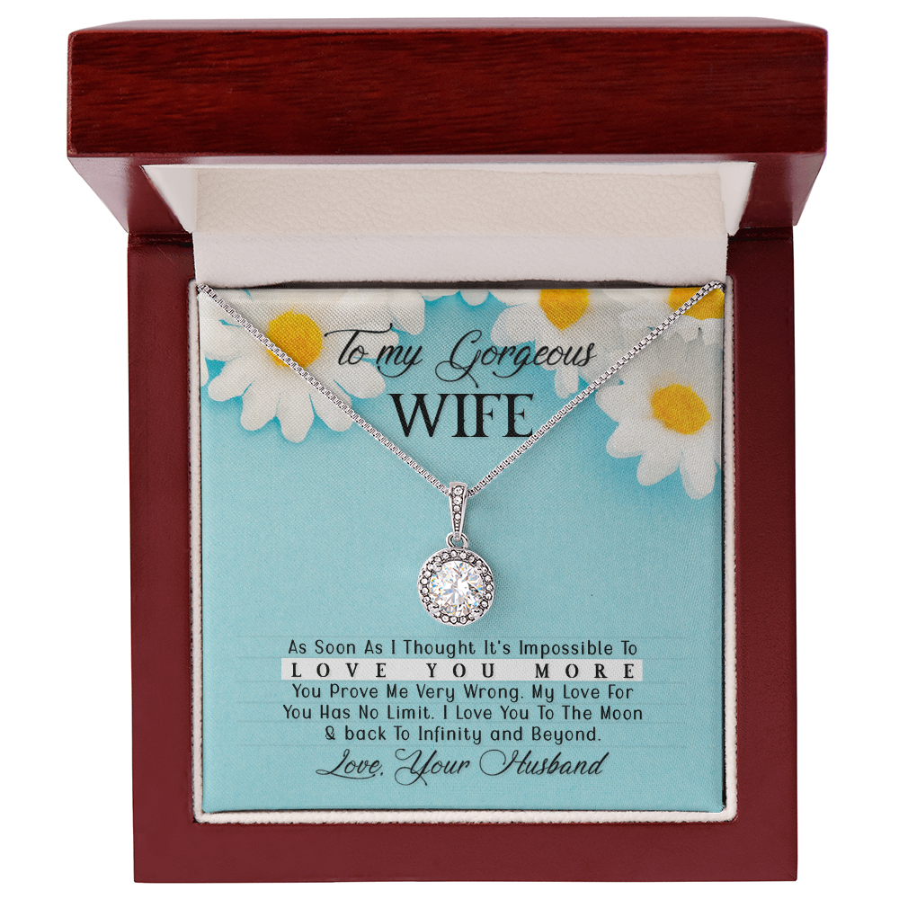 Eternal Hope Necklace:To My Gorgeous Wife