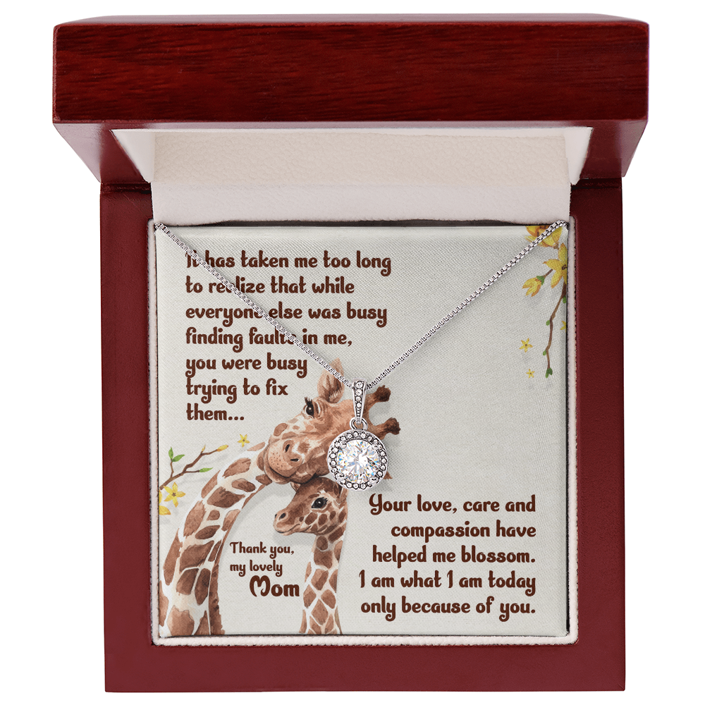 Eternal Hope Necklace: Mom : Thank You