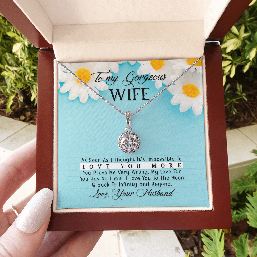 Eternal Hope Necklace:To My Gorgeous Wife