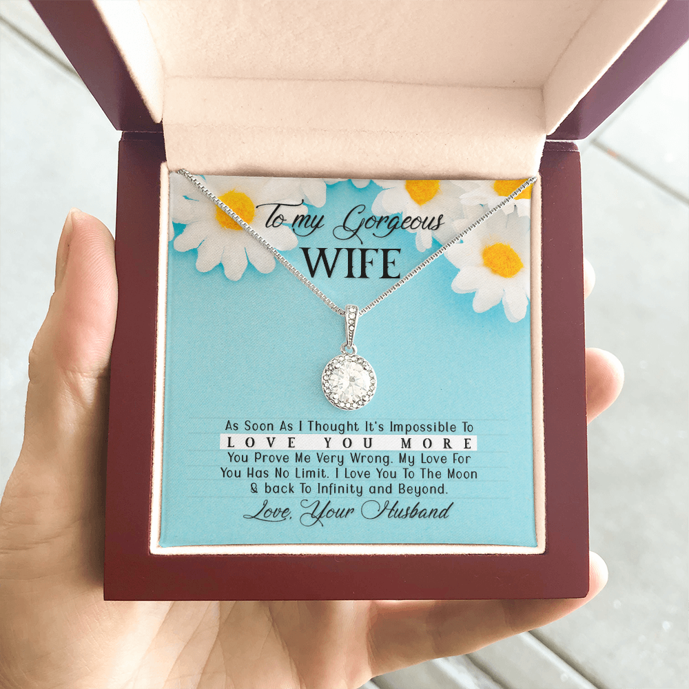 Eternal Hope Necklace:To My Gorgeous Wife