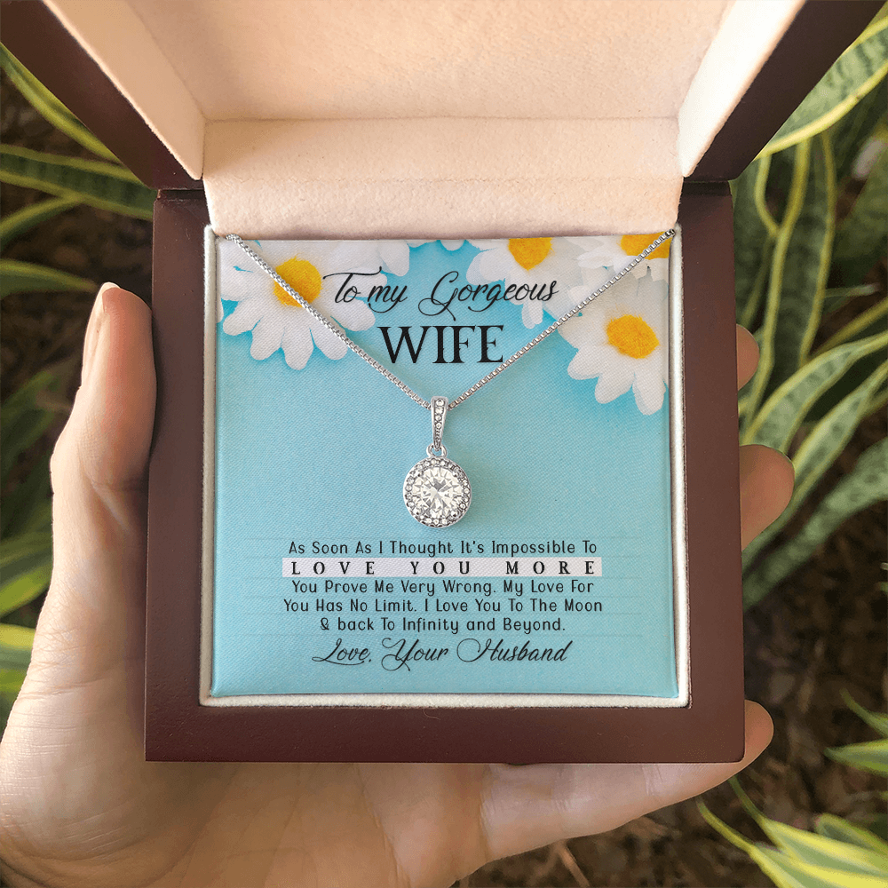 Eternal Hope Necklace:To My Gorgeous Wife
