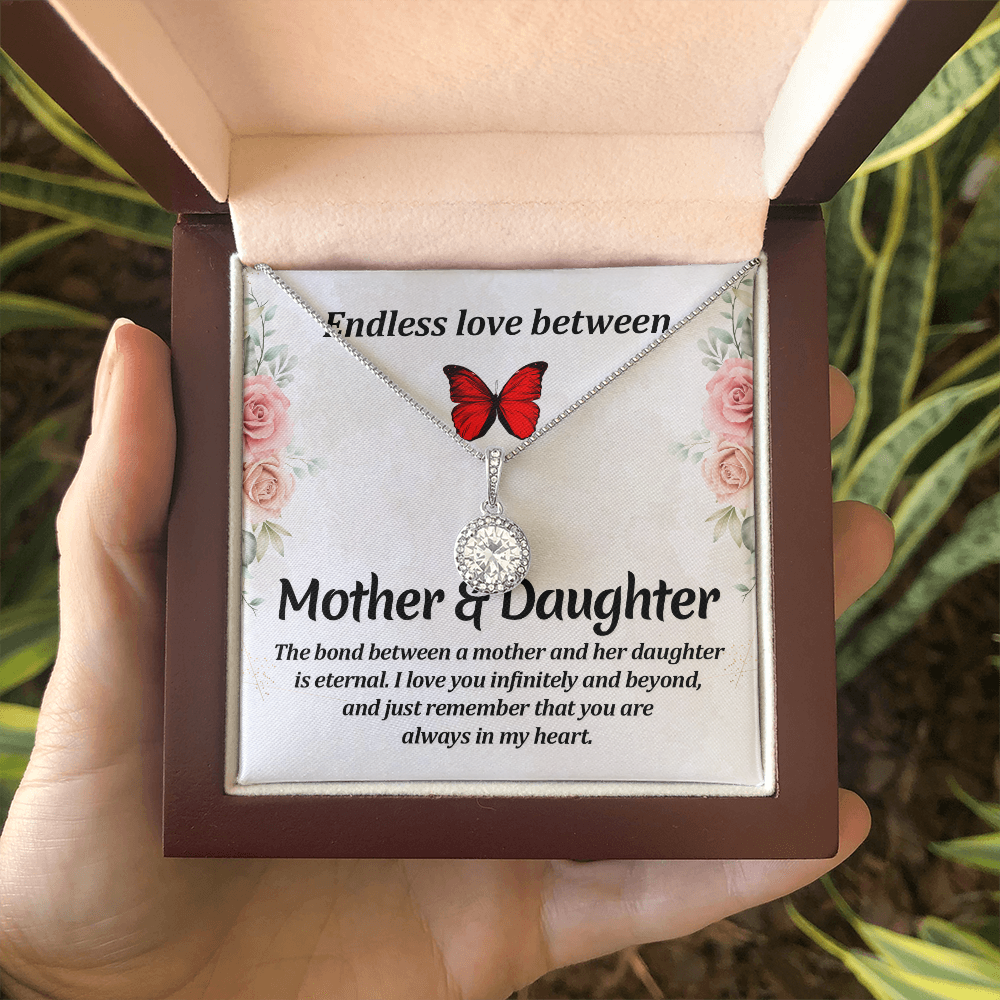 Eternal Hope Necklace:Endless Love -Mother and Daughter