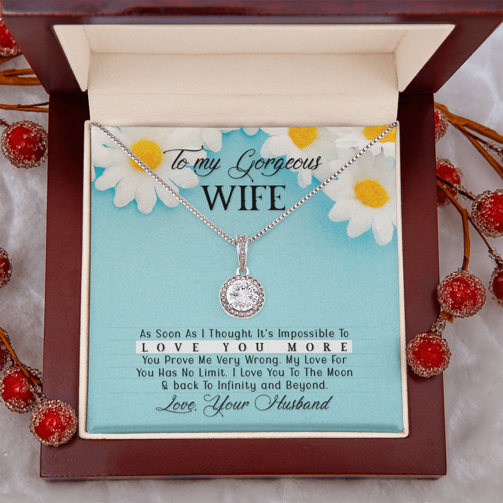 Eternal Hope Necklace:To My Gorgeous Wife