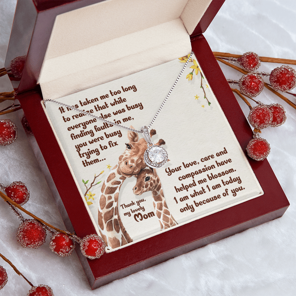 Eternal Hope Necklace: Mom : Thank You