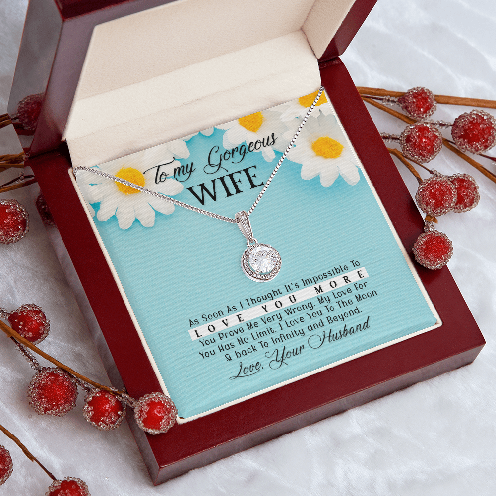 Eternal Hope Necklace:To My Gorgeous Wife