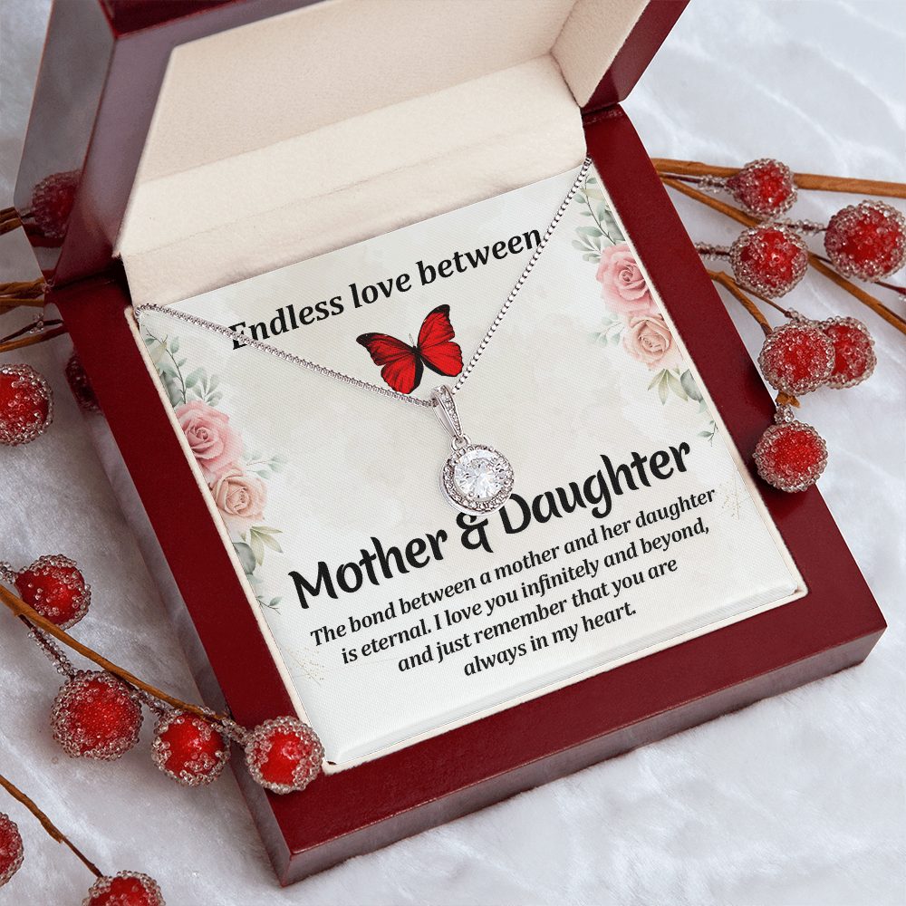 Eternal Hope Necklace:Endless Love -Mother and Daughter