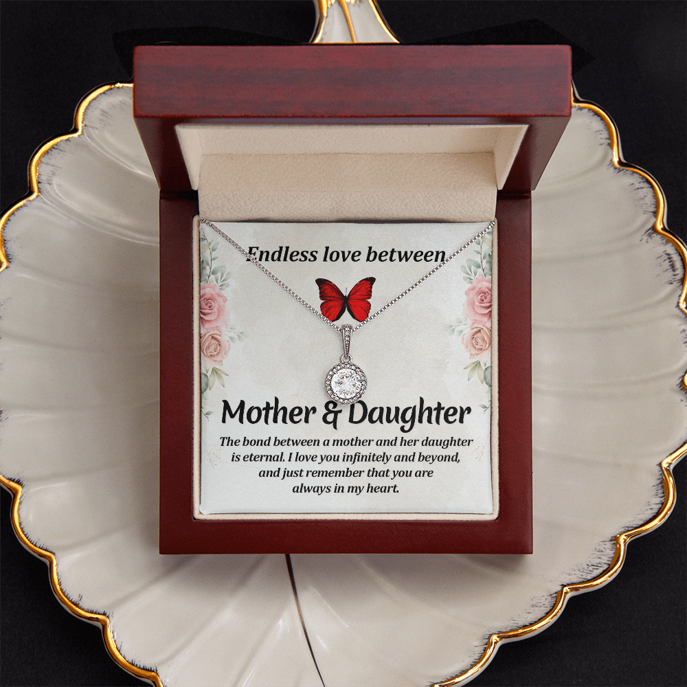 Eternal Hope Necklace:Endless Love -Mother and Daughter