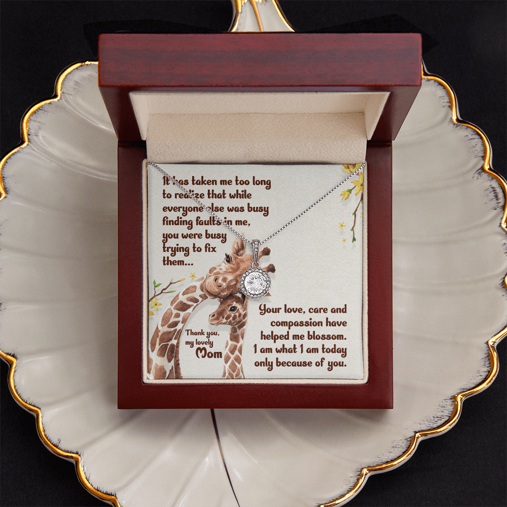 Eternal Hope Necklace: Mom : Thank You
