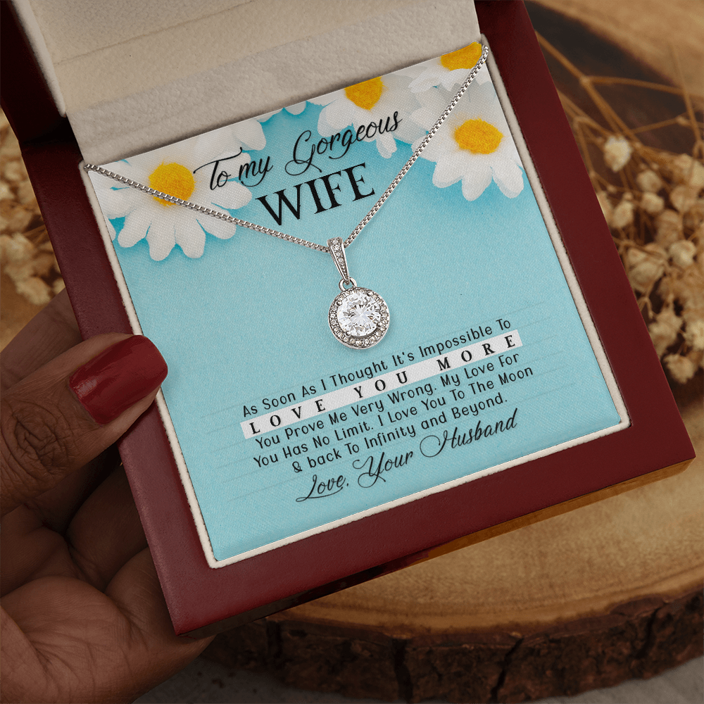 Eternal Hope Necklace:To My Gorgeous Wife