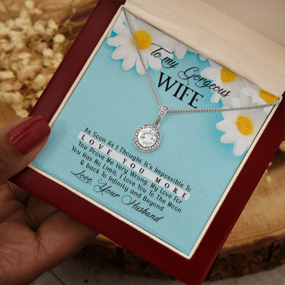Eternal Hope Necklace:To My Gorgeous Wife