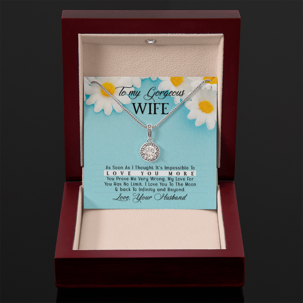 Eternal Hope Necklace:To My Gorgeous Wife