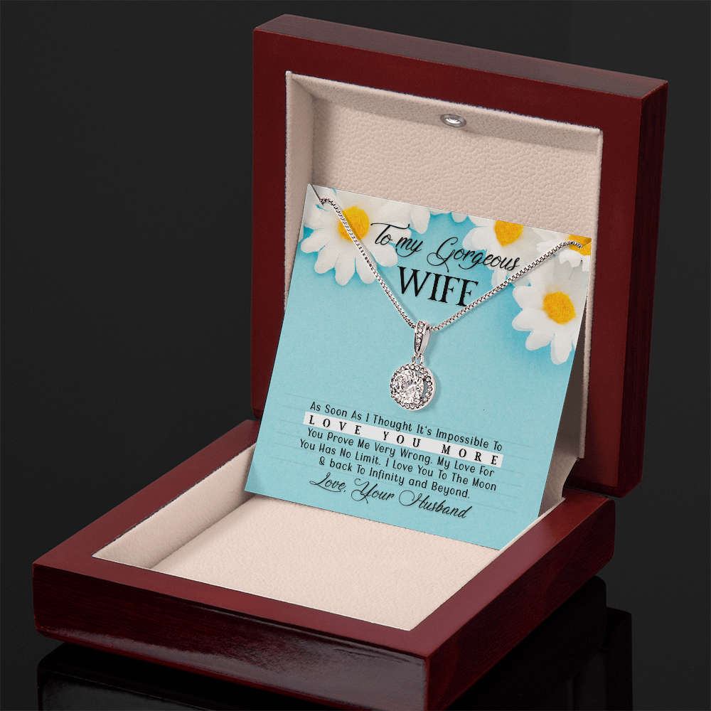 Eternal Hope Necklace:To My Gorgeous Wife