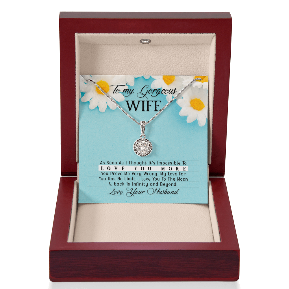 Eternal Hope Necklace:To My Gorgeous Wife