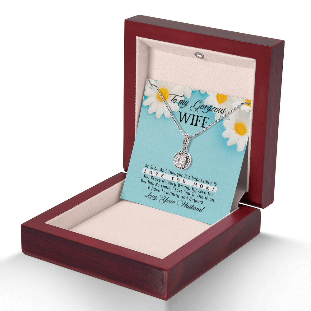 Eternal Hope Necklace:To My Gorgeous Wife
