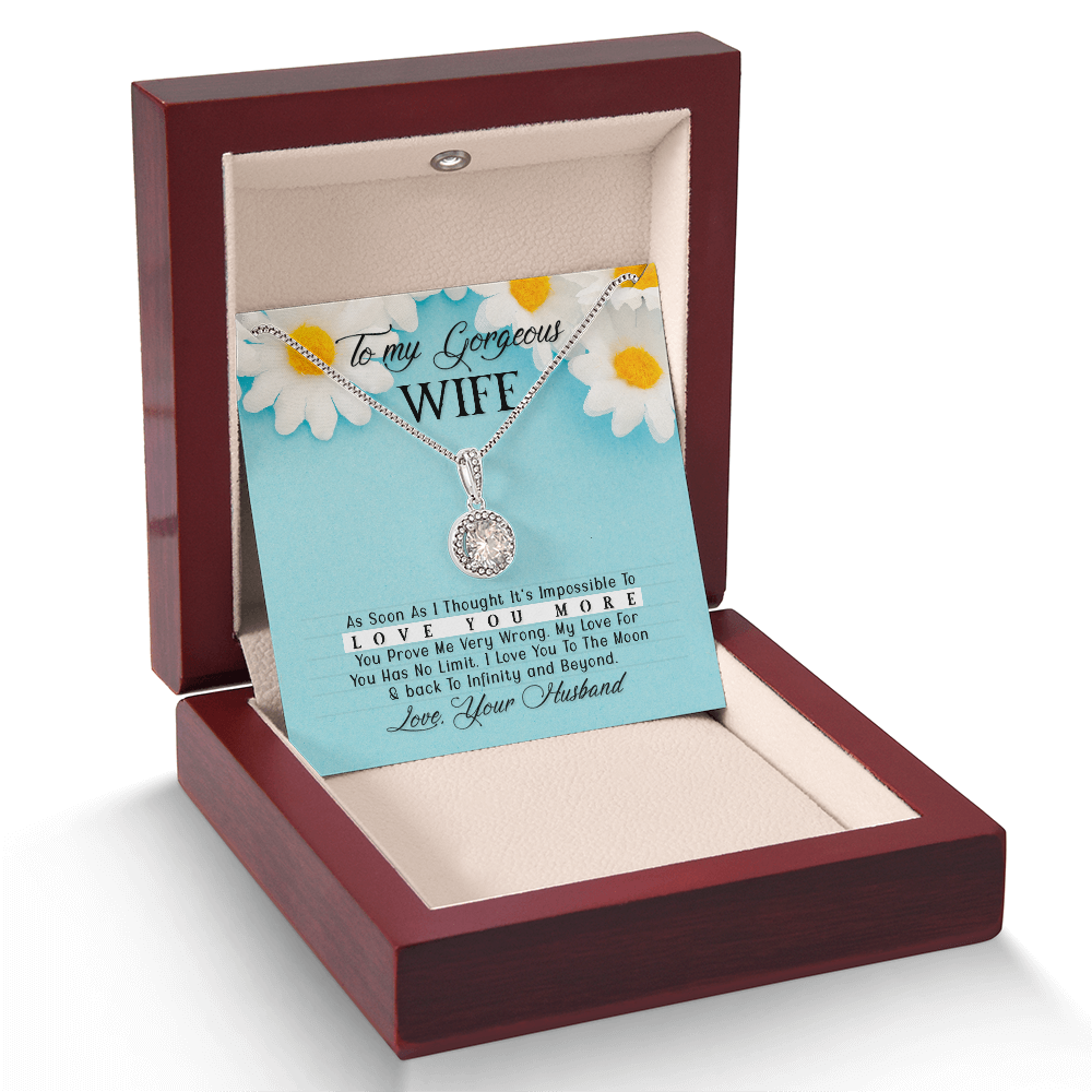 Eternal Hope Necklace:To My Gorgeous Wife