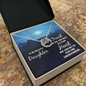 Lucky In Love Necklace: To My Beautiful Daughter Trust In The Lord