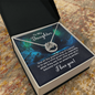 Lucky In Love Necklace: To My Daughter I Love You