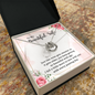 Lucky In Love Necklace:To My Beautiful Wife Wine Gets Sweeter