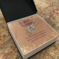 Lucky In Love Necklace:To My Best Friend Never Far Apart