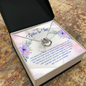 Lucky In Love Necklace:To My Sister In Law