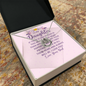 Lucky In Love Necklace:To My Daughter Love Your Dad