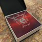 Lucky In Love Necklace:To My Granddaughter